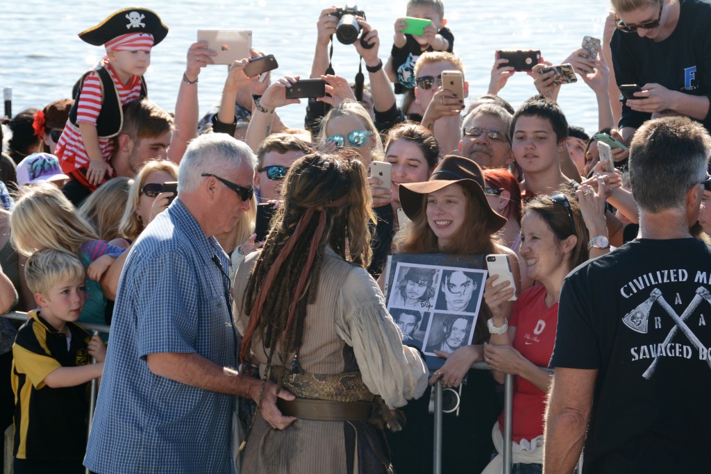 Johnny Depp delights fans at Raby Bay RCC image 1024x683