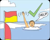 SLSA Beachsafe signal for help