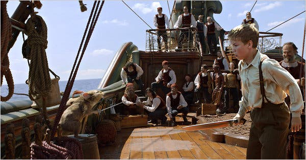 The Chronicles of Narnia The Voyage of the Dawn Treader shipboard