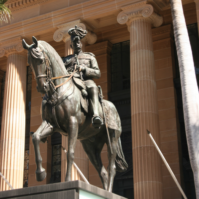 King George V Statue - Brisbane