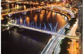 GSA Guide - Kurilpa Bridge - world’s largest hybrid tensegrity bridge. GSA Guide - Kurilpa Bridge - world’s largest hybrid tensegrity bridge.